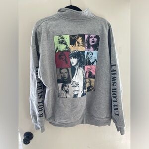 Taylor swift - Eras tour - official merch - quarter zip